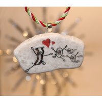 Essen Ornament - Speck Und Eier Paarungen in Der Liebe Xoxo Valentinstag Geschenk Weihnachtsgeschenk Dessert Rote Herzen Essen Ornament - Speck Und Eier Paarungen in Der Liebe Xoxo Valentinstag Geschenk Weihnachtsgeschenk Dessert Rote Herzen von littlesmartypantz