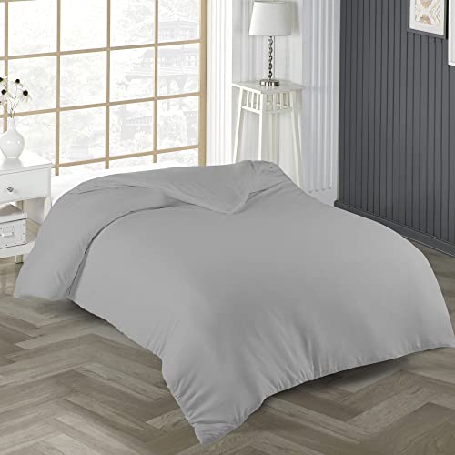 Livessa 2er Set Bettbezug 140x200 cm mit Reißverschluss - Bettbezug 140x200 aus%100 Baumwolle Single-Jersey Stoff 140 g/m², Ultra weich und atmungsaktiv, Oeko-Tex Zertifiziert, 13 schöne Farben von livessa