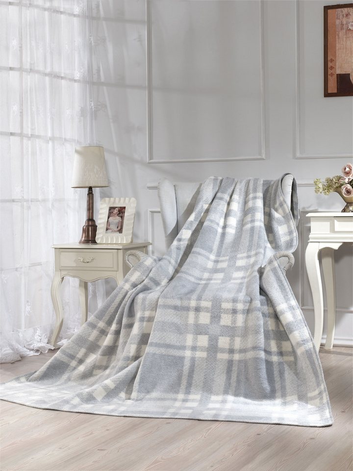 Wohndecke Wohndecke - 4 Jahreszeiten -160x200 cm / Sofadecke / Schlafdecke, livessa, Soft-Touch-Gefühl / 50% Baumwolle, 45% Acryl, 5% Polyester / 1650g Wohndecke Wohndecke - 4 Jahreszeiten -160x200 cm / Sofadecke / Schlafdecke, livessa, Soft-Touch-Gefühl / 50% Baumwolle, 45% Acryl, 5% Polyester / 1650g von livessa