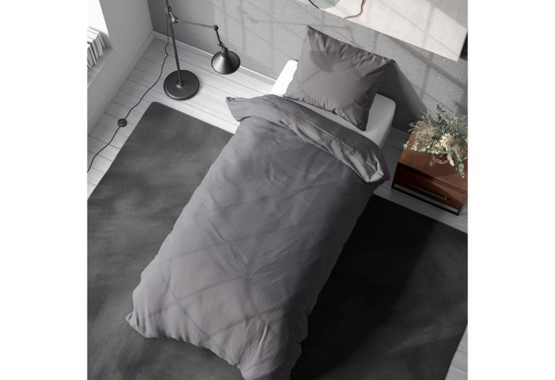 livessa Bettwäsche Microfaser Bettwäsche – Pfirsich-Soft / samtweich, 3 Größen, 15 Farben, Hautsympathisch & atmungsaktiv & Bettbezug + Kissenbezug (90 g/m) von livessa