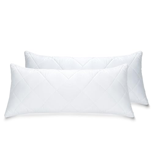 livessa Kissen 40x80 (2er Set) - Kopfkissen 40x80, Schlafkissen, Bettkissen, Pillow, waschbar, Ultra weich, atmungsaktiv, Hypoallergen, Obermaterial: Mikrofasergewebe, Innenmaterial: Hohlfaser… von livessa