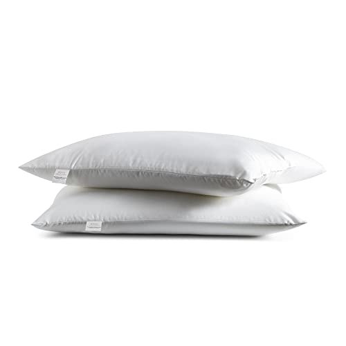 livessa Kopfkissen/Kissen 60x60 2er Set - Schlafkissen, Bettkissen, Pillow, waschbar, Ultra weich, atmungsaktiv, Hypoallergen, Obermaterial: Mikrofasergewebe, Innenmaterial: Hohlfaser… von livessa