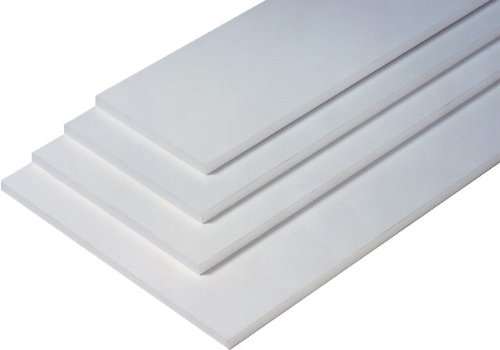 2 er Set - 2 Stück Regalboden Einlegeboden WEISS 567 x 283 mm (L 56,7 cm x B 28,3 cm) Fachboden für 60 cm Küchenschrank Spanplattenzuschnitt mit Kanten - ABS Kanten und Melaminkanten - livindo von BASEOW