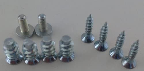 5 Satz SCHRAUBENSET Schubladenschiene Rollenauszug Teleskopschiene Kugelführung 27x10 o. 17x10 mm -Länge 150, 182, 214, 246, 278, 310, 342, 430, 438, 406, 502 mm etc. von livindo