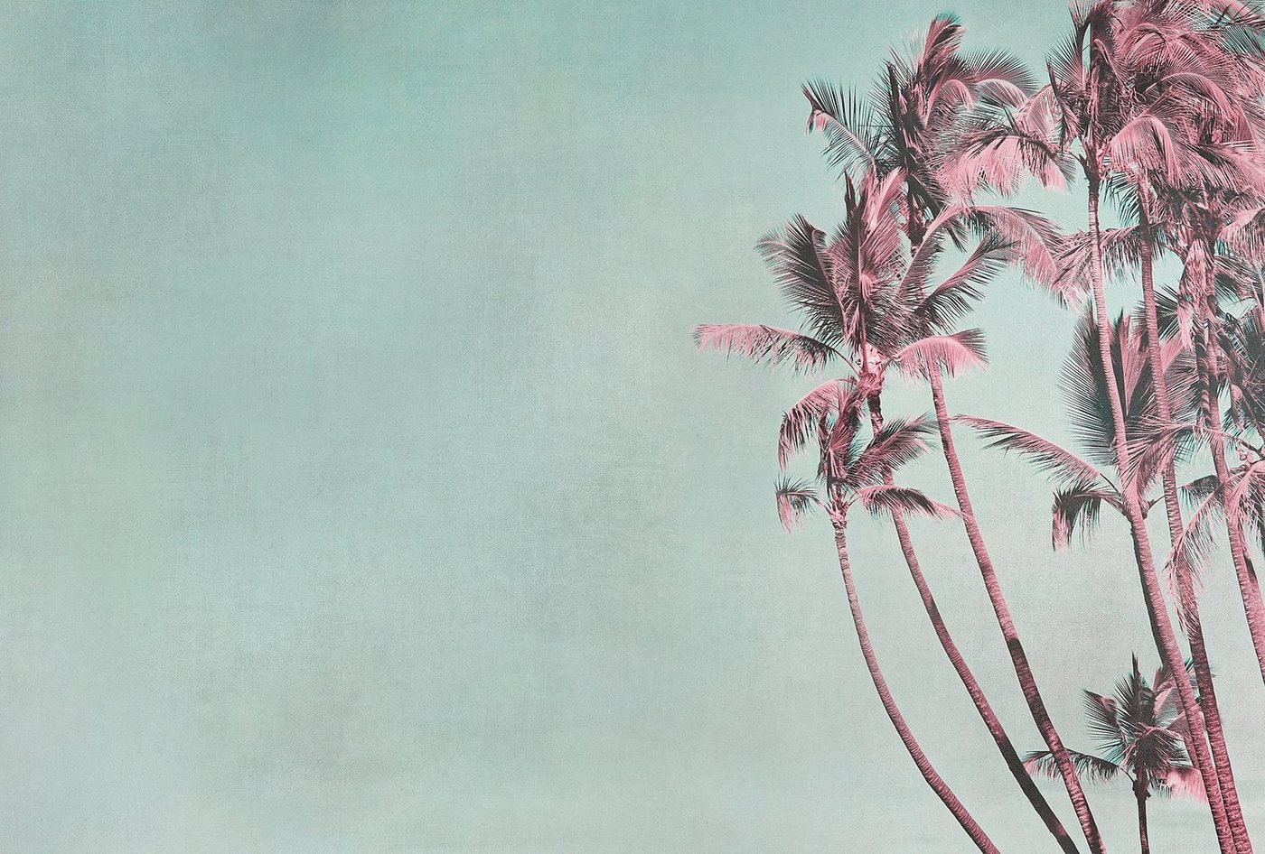 living walls Fototapete ARTist Tropical Breeze, (Set, 4 St), Vlies, Wand, Schräge von living walls