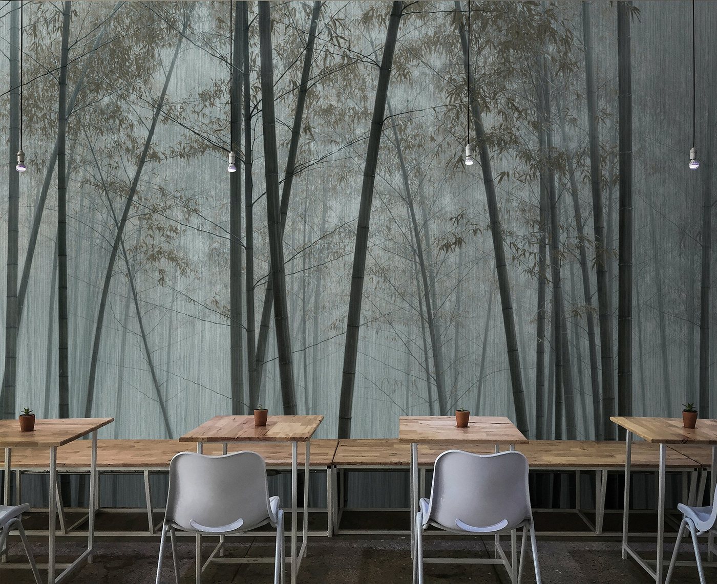 living walls Fototapete Walls by Patel In The Bamboo, glatt, Vlies, Wand von living walls