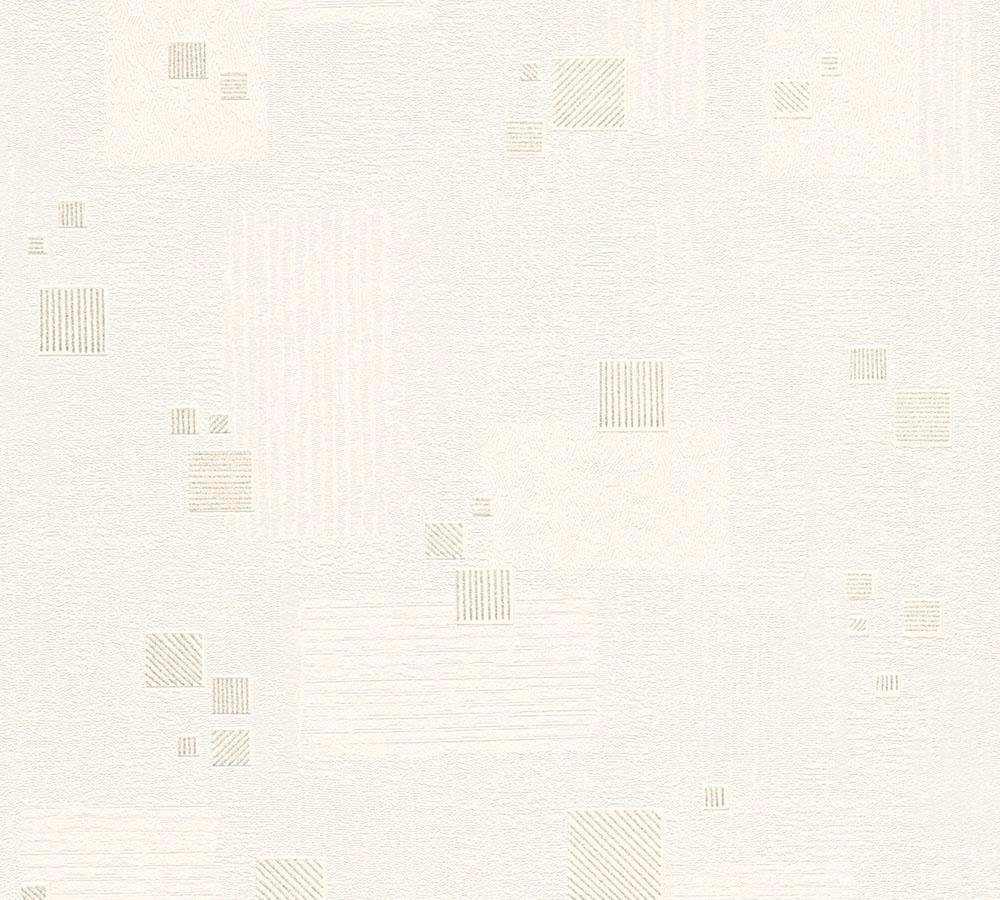 living walls Vliestapete New Look, leicht strukturiert, einfarbig, uni, unifarben, Struktur Tapete Natur Metallic Tapeten Wohnzimmer Schlafzimmer Design von living walls