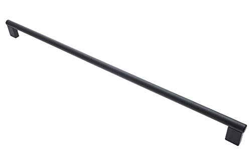Küchengriffe schwarz matt Möbelgriffe BA 128-480 mm Stangengriffe modern Türgriffe *684 (480 mm) von livingpoint24
