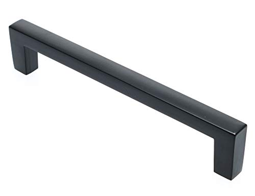 Möbelgriff schwarz Küchengriff BA 128-256 mm Schrankgriff modern Türgriff *681 (128 mm) von livingpoint24