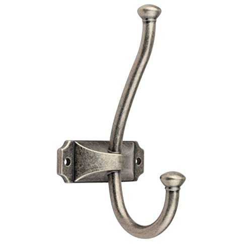 livingpoint24 Garderobenhaken Oris Kleiderhaken Silber antik Wandhaken vintage *8502 von livingpoint24