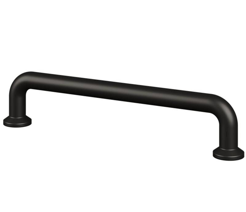 livingpoint24 Möbelgriff Möbelgriff BA 128 - 320mm, Küchengriff Lira, Schrankgriff Schwarz (1-St., 12) von livingpoint24