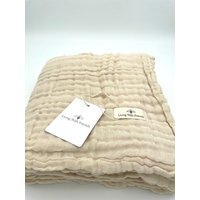 Musselin Decken- Sommerdecke- Baumwolle- Geburtsgeschek Geburtsdecke - Musselintuch Babydecke Mit Name Personalisierte Decke Xxl Beige Musselin Decken- Sommerdecke- Baumwolle- Geburtsgeschek Geburtsdecke - Musselintuch Babydecke Mit Name Personalisierte Decke Xxl Beige von livingwithfriends