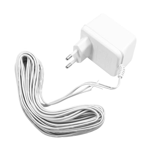 liyoe 24V Türklingel-Transformatoradapter für Video-Türklingeln, Verbesserte Leistung und Einfache Installation, EU-Stecker von liyoe
