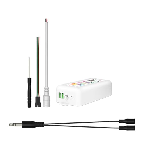 liyoe Tuya RGB LED Streifenlicht Controller DC5V-24V WiFi Musik Controller Ambient Light Controller WiFi Smart App Steuerung von liyoe