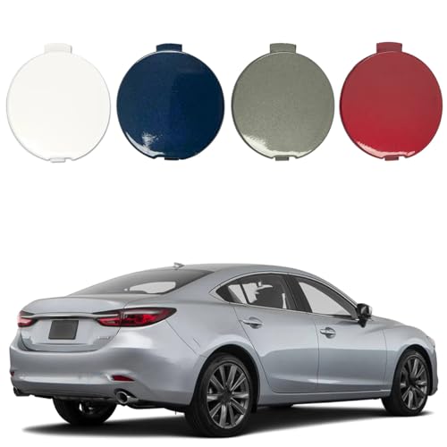 ljxwzh Abdeckung für Abschlepphaken an der Heckstoßstange für Mazda 6 Atenza 2018-2021, ABS-Schalenkappe, 1 Stück,B-White-Driver von ljxwzh