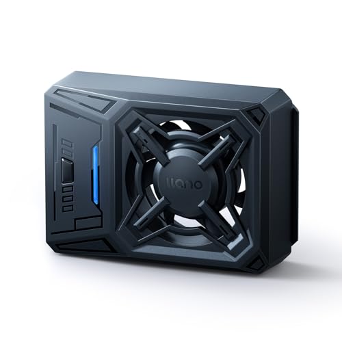 llano Kamera Lüfter Kühler, Kamera Cooling Fan System mit Type-C Ladeanschluss für Sony/für Canon/für Fujifilm/für Nikon Videoaufzeichnung und Live-Streaming Kameras Kühlung, Schwarz von llano