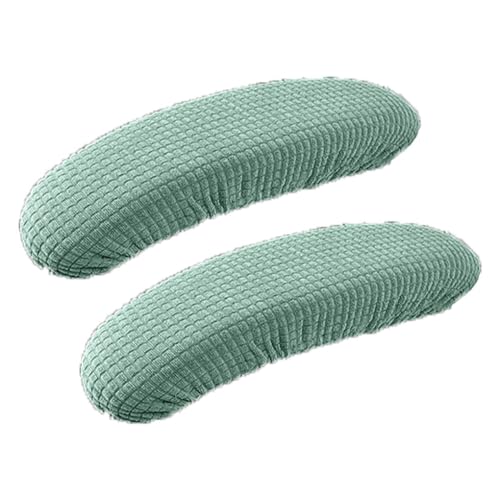 lmoikesz Elastischer Bürostuhl Armlehnenbezug, breite Anwendung, weich und bequem, Bürostuhl Armlehnenbezug, Polyester, staubdicht, Matcha Grün lmoikesz Elastischer Bürostuhl Armlehnenbezug, breite Anwendung, weich und bequem, Bürostuhl Armlehnenbezug, Polyester, staubdicht, Matcha Grün von lmoikesz