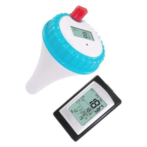 lmoikesz LPX8 Wasserdichtes Badethermometer mit hochpräzisen Sensoren Babybäder ABS Pooltemperaturthermometer schwimmend von lmoikesz