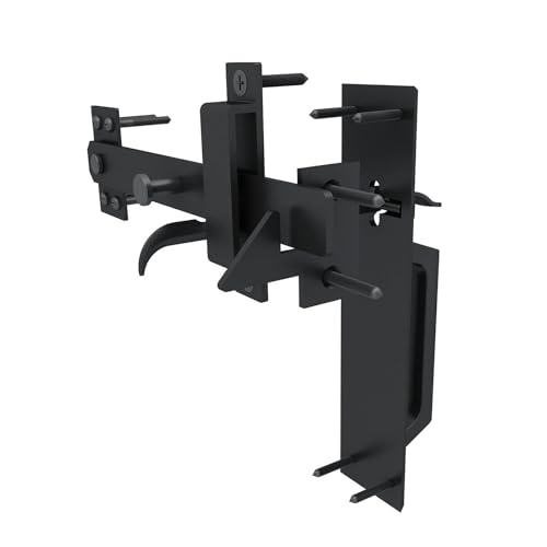 lmoikesz Outdoor Pool Tor Hardware mit mattschwarzem Zaunriegelzug Holztore Metall Keystone 2 seitiger Torriegel Torriegel lmoikesz Outdoor Pool Tor Hardware mit mattschwarzem Zaunriegelzug Holztore Metall Keystone 2 seitiger Torriegel Torriegel von lmoikesz