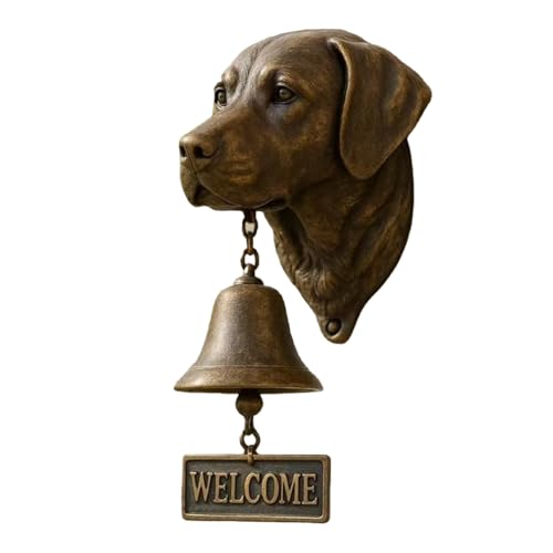 lmoikesz Retro Tier Willkommen Türklingel Inu Willkommen Glocke Haustier Hund Türklingel Charmante Dekoration Handgemachtes Material Home, Labrador lmoikesz Retro Tier Willkommen Türklingel Inu Willkommen Glocke Haustier Hund Türklingel Charmante Dekoration Handgemachtes Material Home, Labrador von lmoikesz
