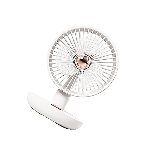 lmoikesz Tischventilator 3 Geschwindigkeiten Tragbarer Luftkühler Wiederaufladbare geräuscharme Lüfter Haushalt Schlafzimmer Klassenzimmer Schlafsaal, Weiß lmoikesz Tischventilator 3 Geschwindigkeiten Tragbarer Luftkühler Wiederaufladbare geräuscharme Lüfter Haushalt Schlafzimmer Klassenzimmer Schlafsaal, Weiß von lmoikesz