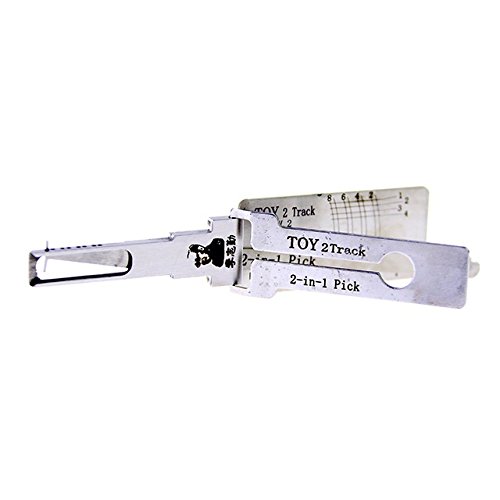 LiShi Auto Werkzeuge Spielzeug 2track Lock Pick und Decoder KFZ Schlüssel Decoder Locksmith Werkzeug für Toyota von loboo