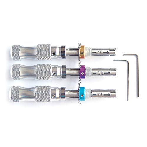 Loboo Idea HUK 3/Set 7 Pin Advanced Lock Rohrschloss 7.0 mm, 7,5 mm, 7.8 mm verlängert Open Locksmith Werkzeug Equipment Locksmith Supplies von loboo