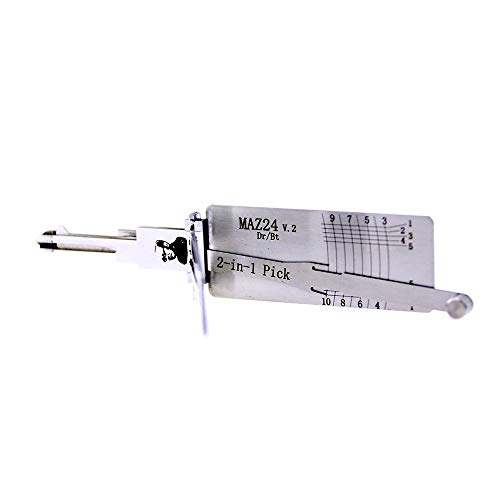 loboo LiShi MAZ24 2 in 1 Auto-Lock Pick und Decoder Auto Lock-Sets für Mazda von loboo