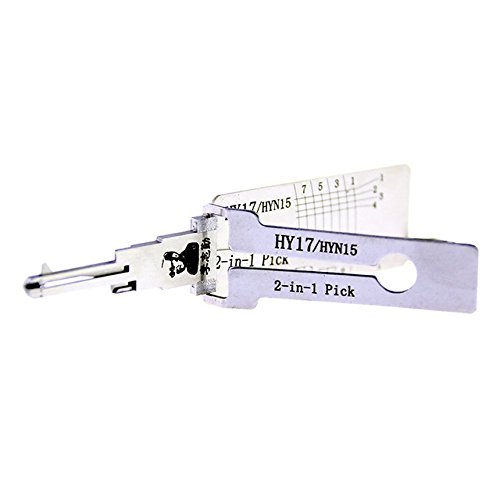 loboo Lishi HY17/HYN15 2-in-1 Decoder und Pick – Beste Auto-Schlösser Entriegelungswerkzeuge von loboo