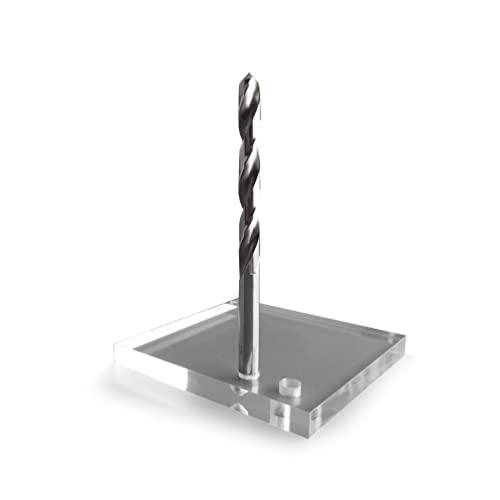 LOBOTEC Bohrer HSS Ø 10 mm für Acryl und Kunststoffe mit Spezialschliff für ein sicheres und sauberes Bohrergebnis (1-Teillig) aus Hochgeschwindigkeitsstahl von LOBOTEC