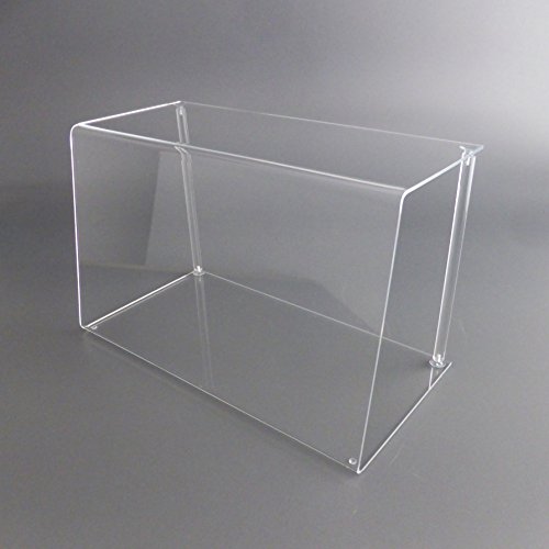 Hustenschutz Protector 4 XL Spuckschutz Niesschutz Thekenaufsteller Zugriffschutz (80 cm) von lobotec-acryl