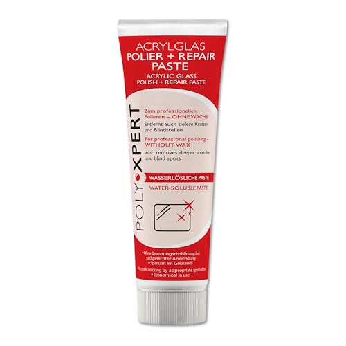 Polierpaste - Polier & Repairpaste zum Polieren von Acrylglas - 75ml von lobotec-acryl