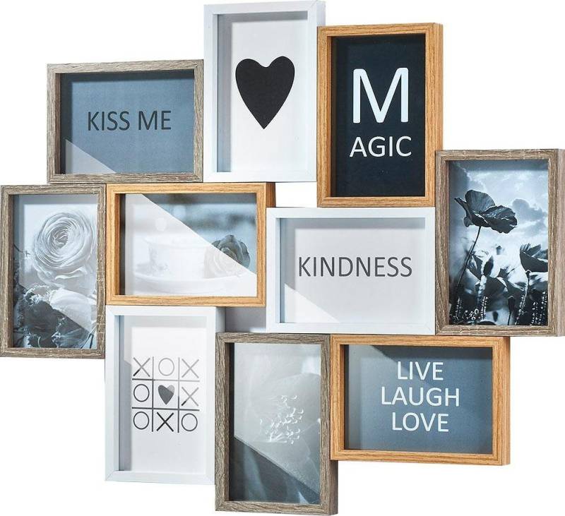 locker Bilder-Collage HEART von locker
