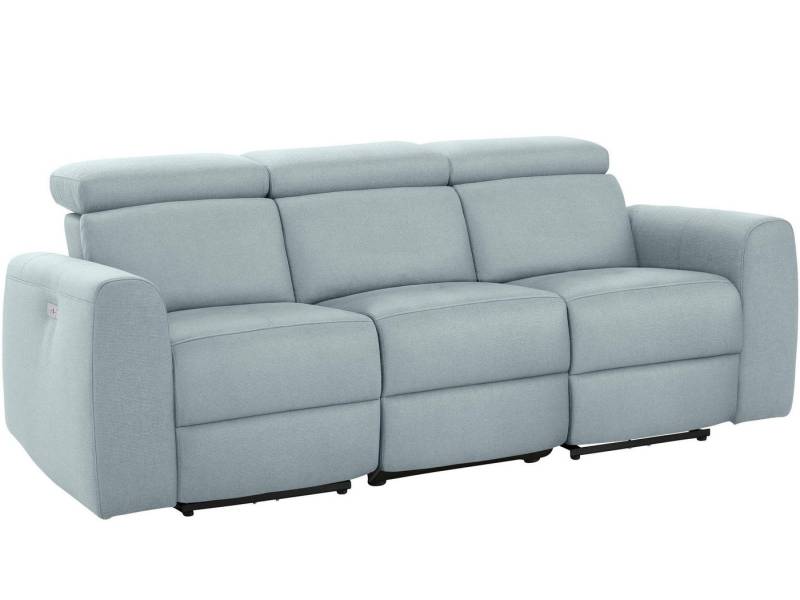 loft24 3-Sitzer Capri, Sofa, Couch mit Relaxfunktion, USB Anschluss, Breite 216 cm von loft24