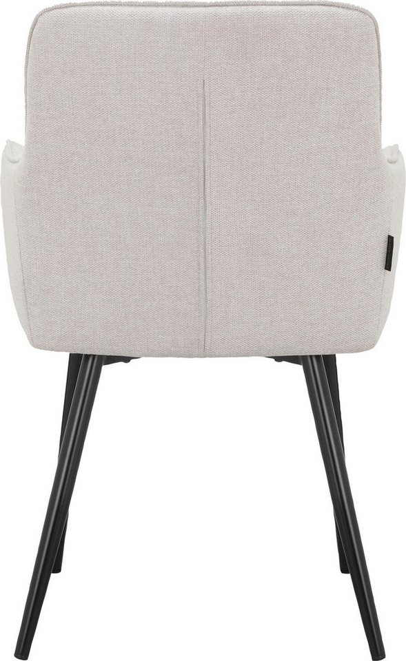 loft24 Armlehnstuhl Zafira2 (Set, 2 St), Esszimmerstuhl mit Armlehne von loft24