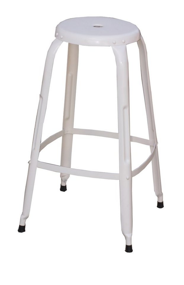 loft24 Barhocker Iralene (2er-Set), Metallhocker, Hocker, Metallstuhl, Stuhl, Retro von loft24