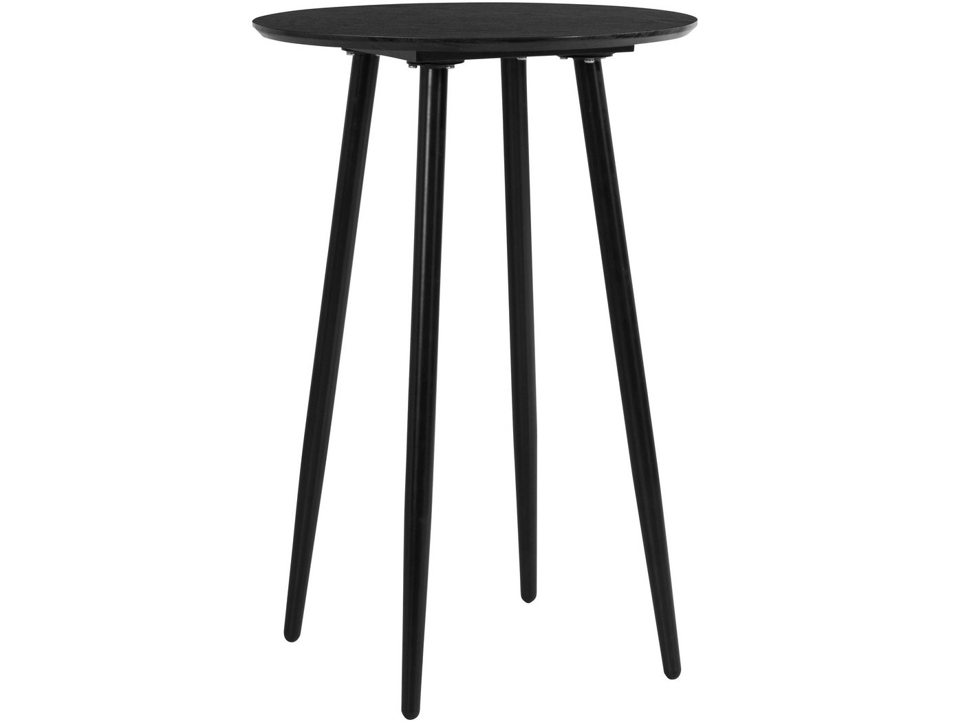 loft24 Bartisch Matcha, Tischplatte aus MDF, FSC®-zertifiziert, Metallgestell, Höhe 90 cm von loft24