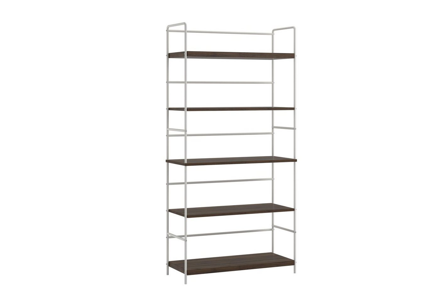 loft24 Bücherregal Webster, Standregal, Metallgestell, 5 Fächer, Höhe 152 cm von loft24