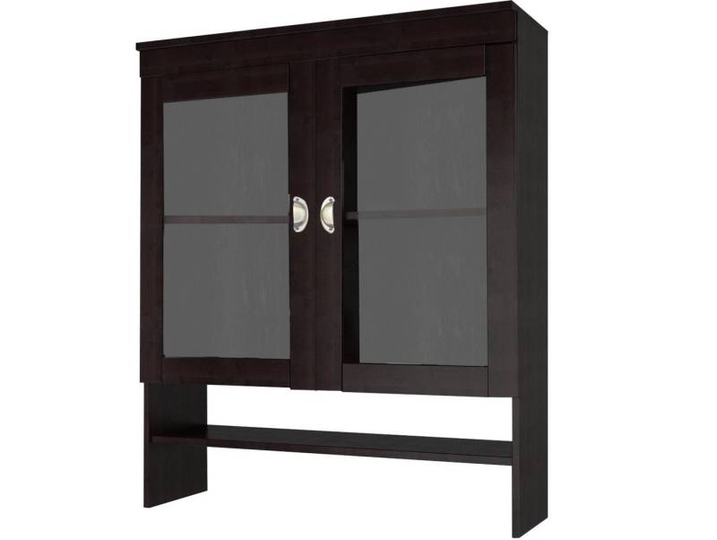 loft24 Buffetaufsatz Tyler, aus FSC®-zertifizierter Kiefer mit Glastüren, Breite 100 cm von loft24
