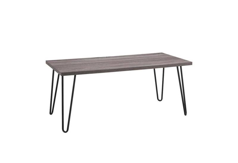 loft24 Couchtisch Owen, Wohnzimmertisch, rechteckige Form, Metallbeine, Breite 105 cm von loft24