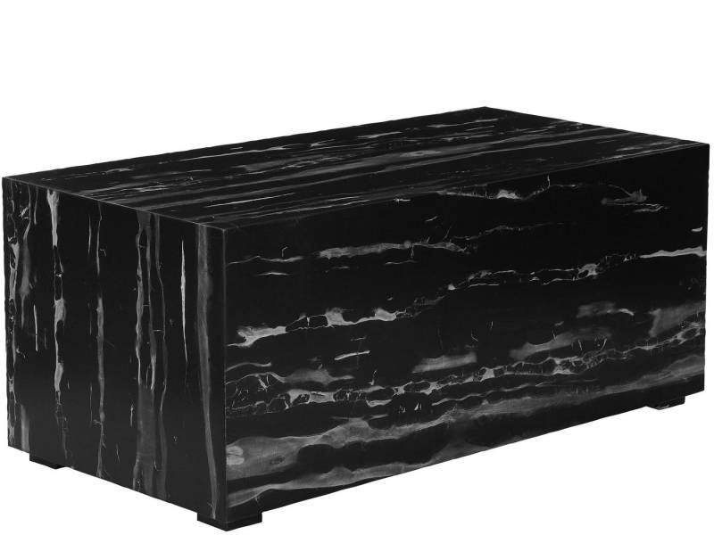 loft24 Couchtisch Vivo, Wohnzimmertisch in eleganter Marmoroptik, Breite 90 cm von loft24