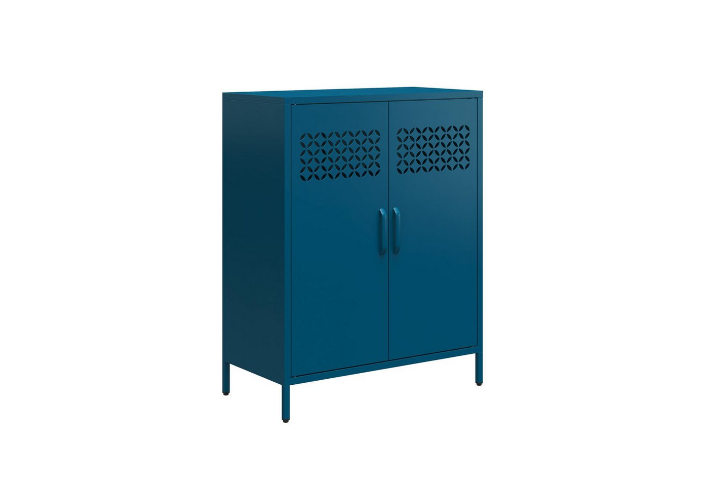 loft24 Highboard Annie, Metallspind mit 2 Türen im Retro Design loft24 Highboard Annie, Metallspind mit 2 Türen im Retro Design von loft24