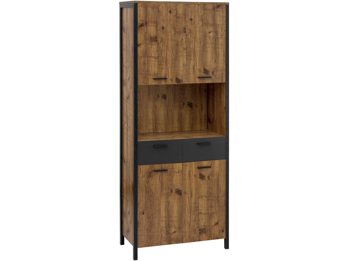 loft24 Hochschrank Wiebke Badezimmerschrank, Badschrank, Eicheoptik, 4 Türen loft24 Hochschrank Wiebke Badezimmerschrank, Badschrank, Eicheoptik, 4 Türen von loft24