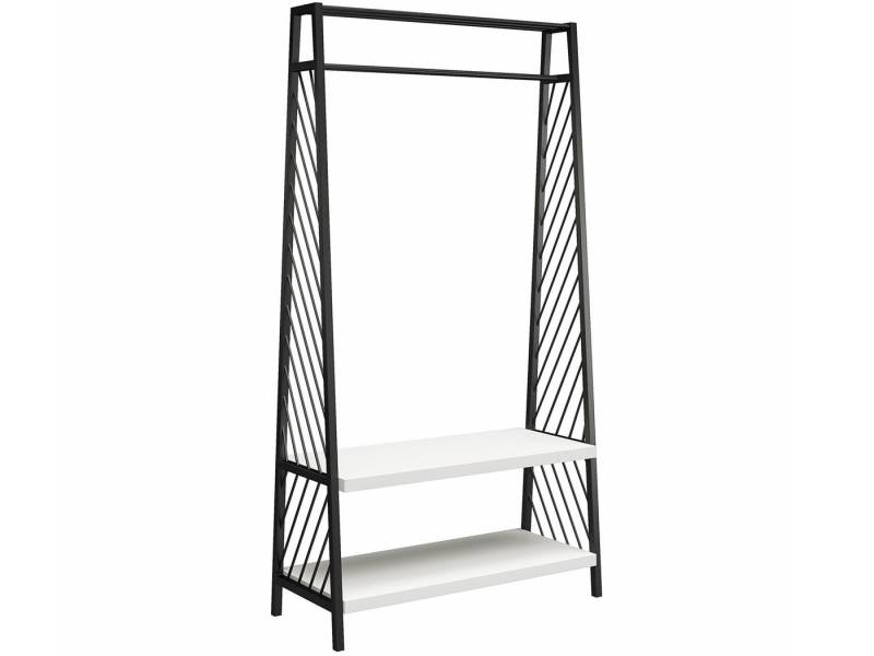 loft24 Kleiderschrank Brigid Kleiderständer, Garderobe, MDF, Metall, modern, Höhe 181 cm von loft24