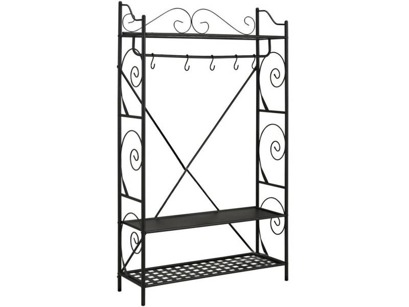 loft24 Kleiderschrank Isabelle Garderobe aus Metall von loft24