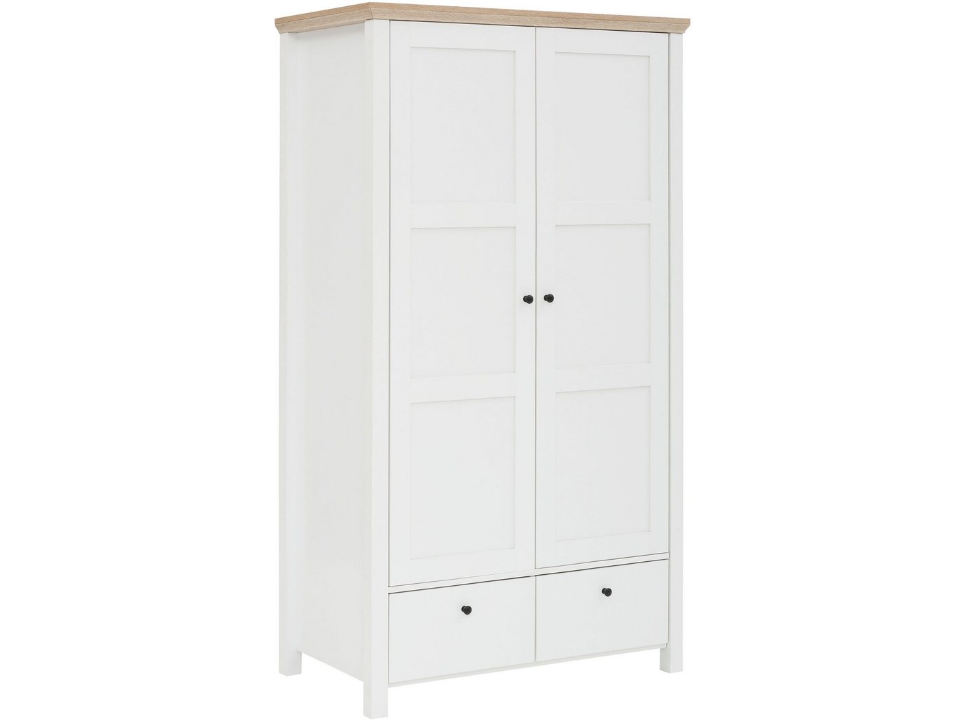 loft24 Kleiderschrank Mandela mit Kleiderstange, im Landhausstil, Breite 100 cm von loft24