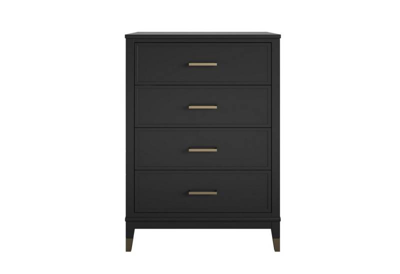 loft24 Kommode Westerleigh, Schubladenkommode mit 4 Schubladen, MDF, Griffe in goldfarben, 76 cm loft24 Kommode Westerleigh, Schubladenkommode mit 4 Schubladen, MDF, Griffe in goldfarben, 76 cm von loft24