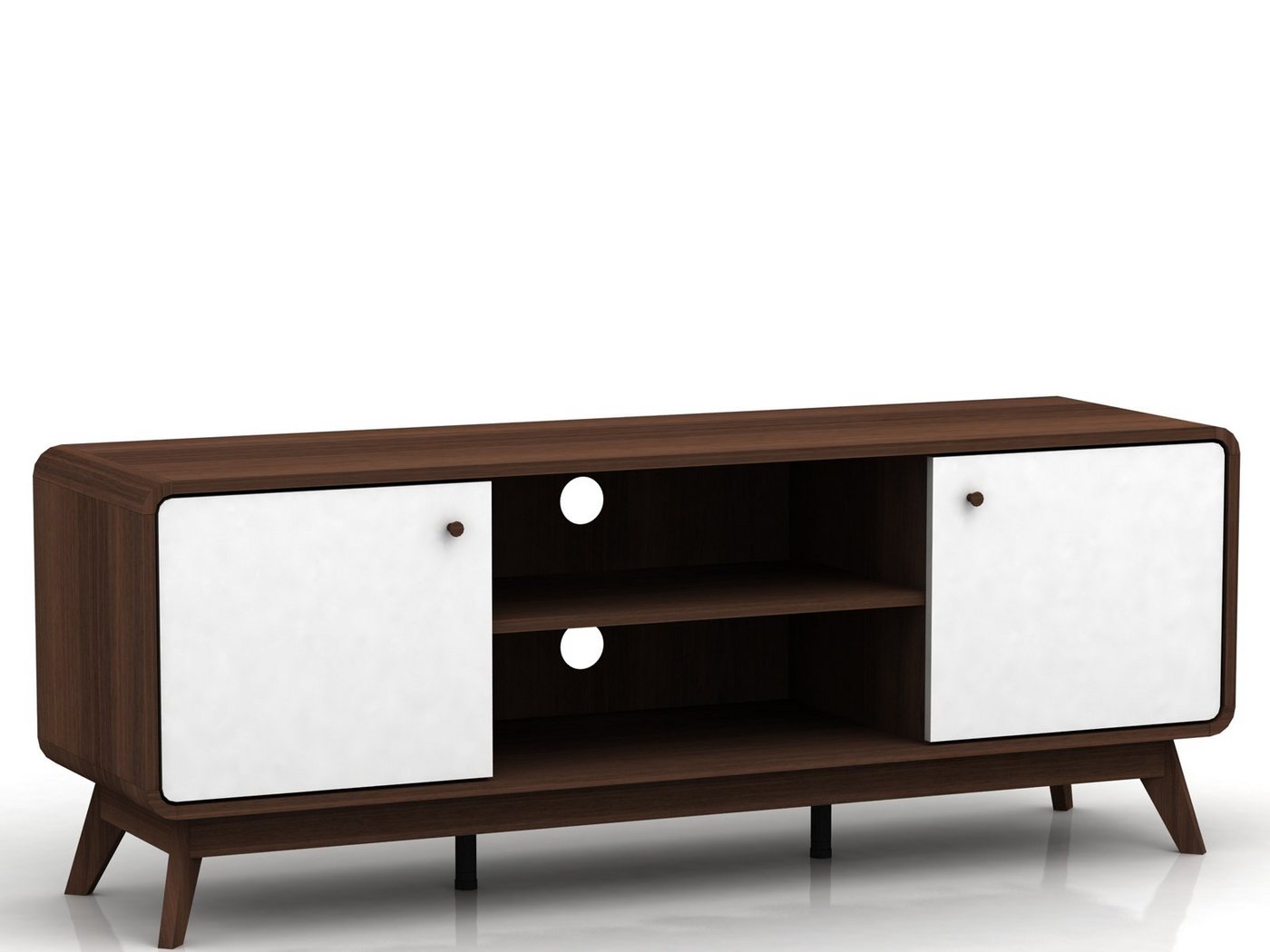 loft24 Lowboard Caitlin, TV-Schrank, Fernsehschrank, 2 Türen, Breite 140 cm loft24 Lowboard Caitlin, TV-Schrank, Fernsehschrank, 2 Türen, Breite 140 cm von loft24