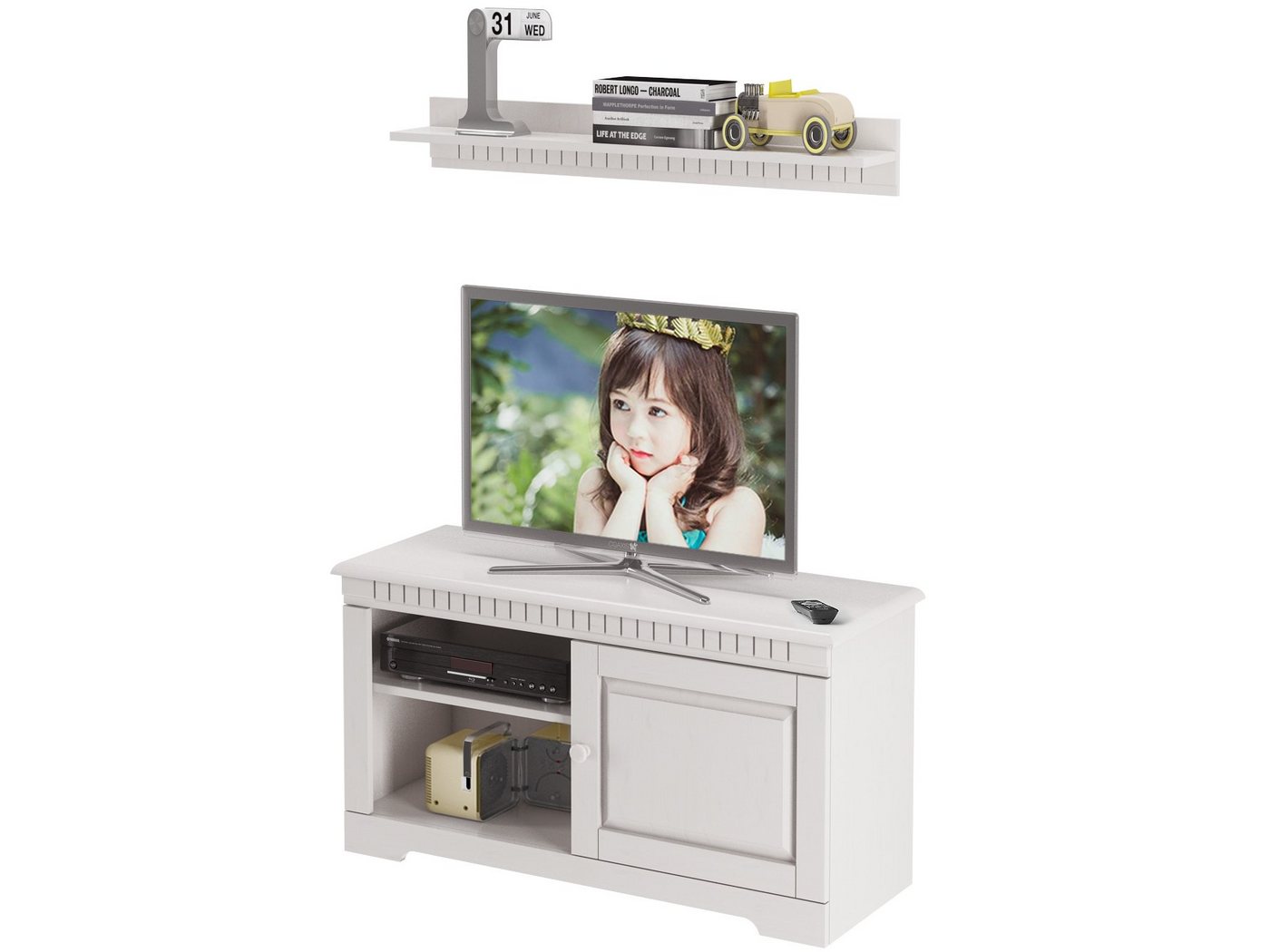 loft24 Lowboard Candice, Landhaustil von loft24