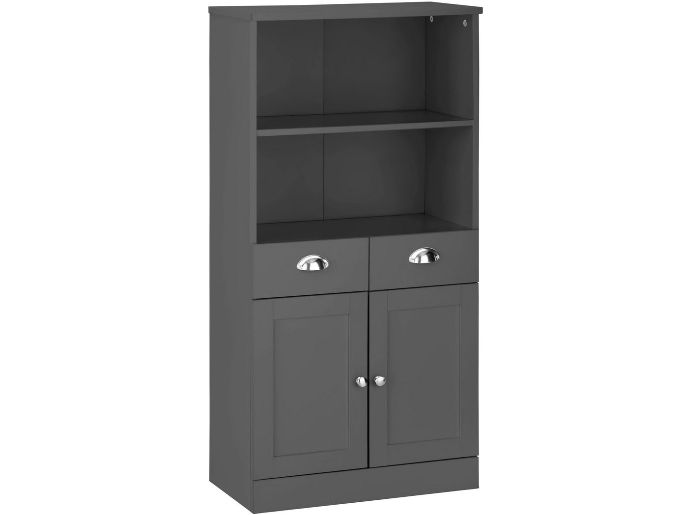 loft24 Midischrank Kyle Badezimmer Schrank, Landhaus, FSC®-zertifiziert, Höhe 90 cm von loft24